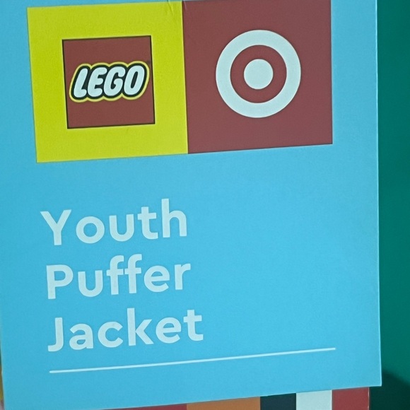 Lego Colorblock Puffer Jacket/ Winter coat Removable Sleeves - Picture 7 of 8